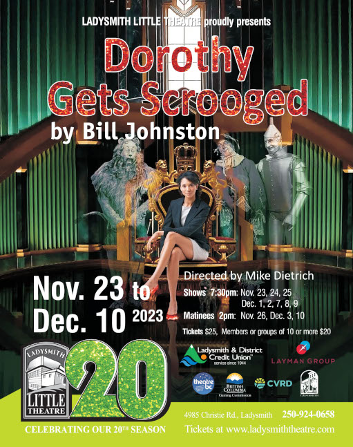 Dorothy Gets Scrooged 2023-2024 Season