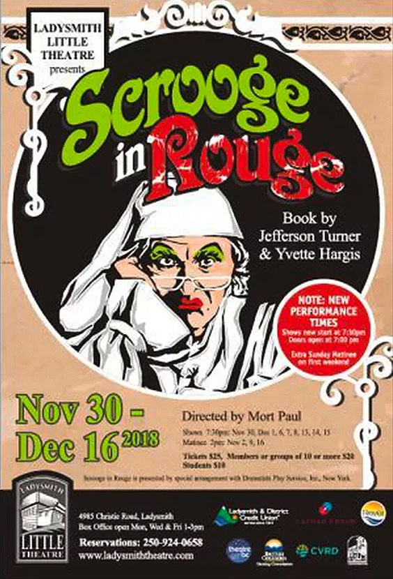 Scrooge in Rouge 2018-2019 Season